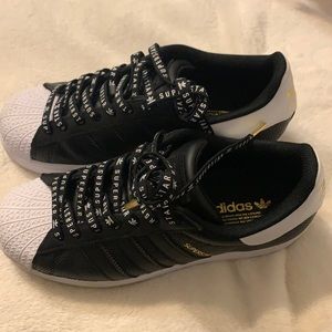 Adidas Platform superstar sneakers